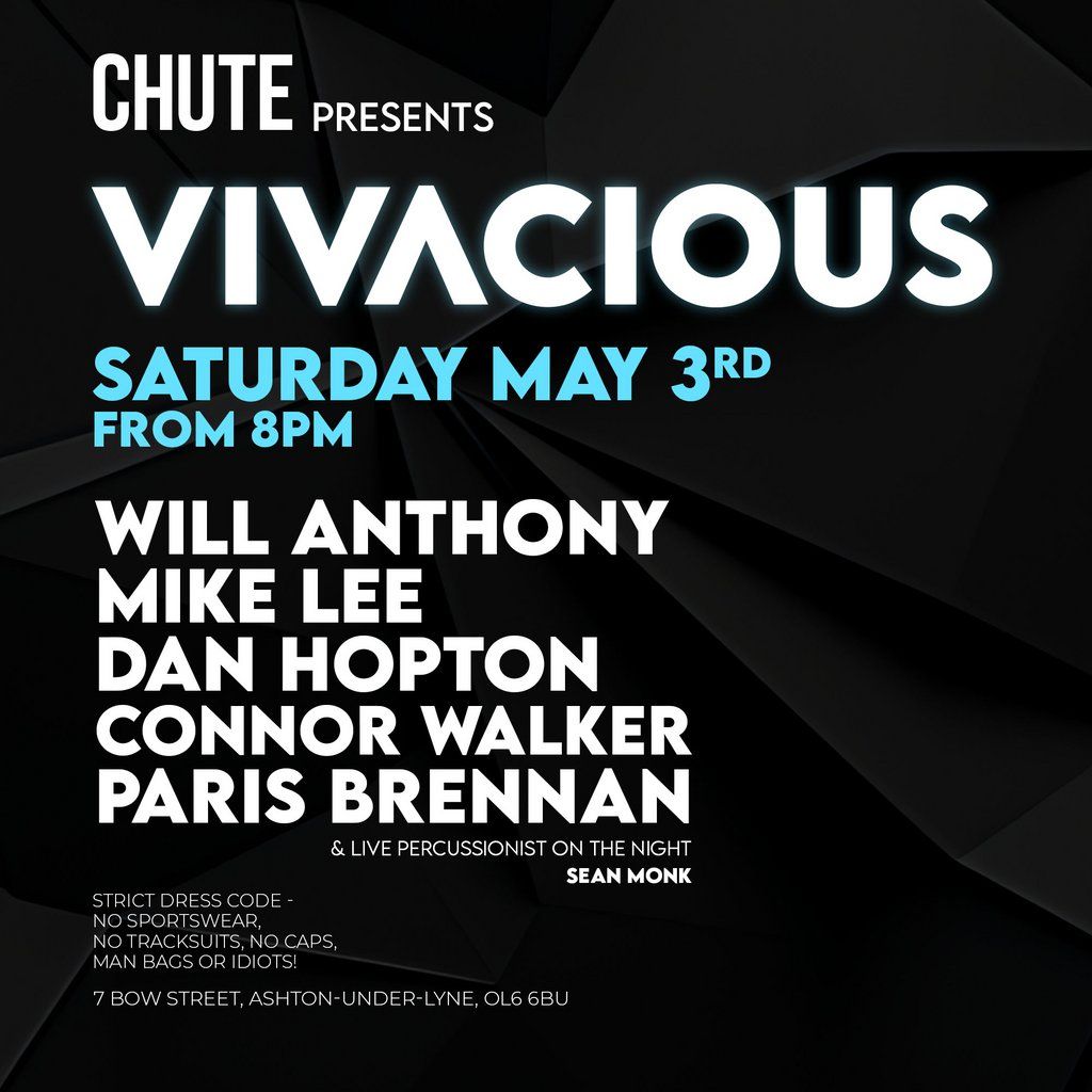 VIVACIOUS at CHUTE BAR - Funky Vocal House