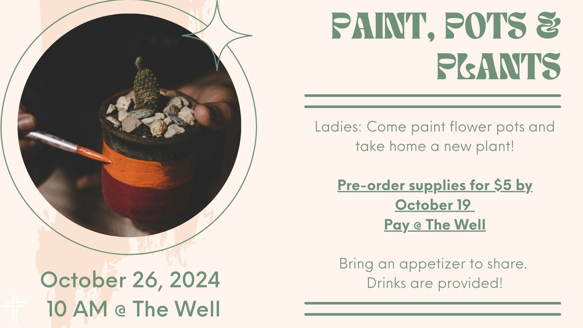 Women at the Well | Paint, Pots & Plants