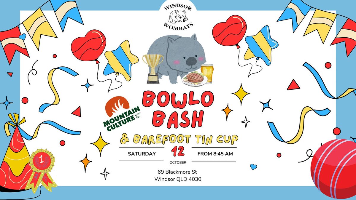 Windsor Bowls Club's First Annual Bowlo Bash