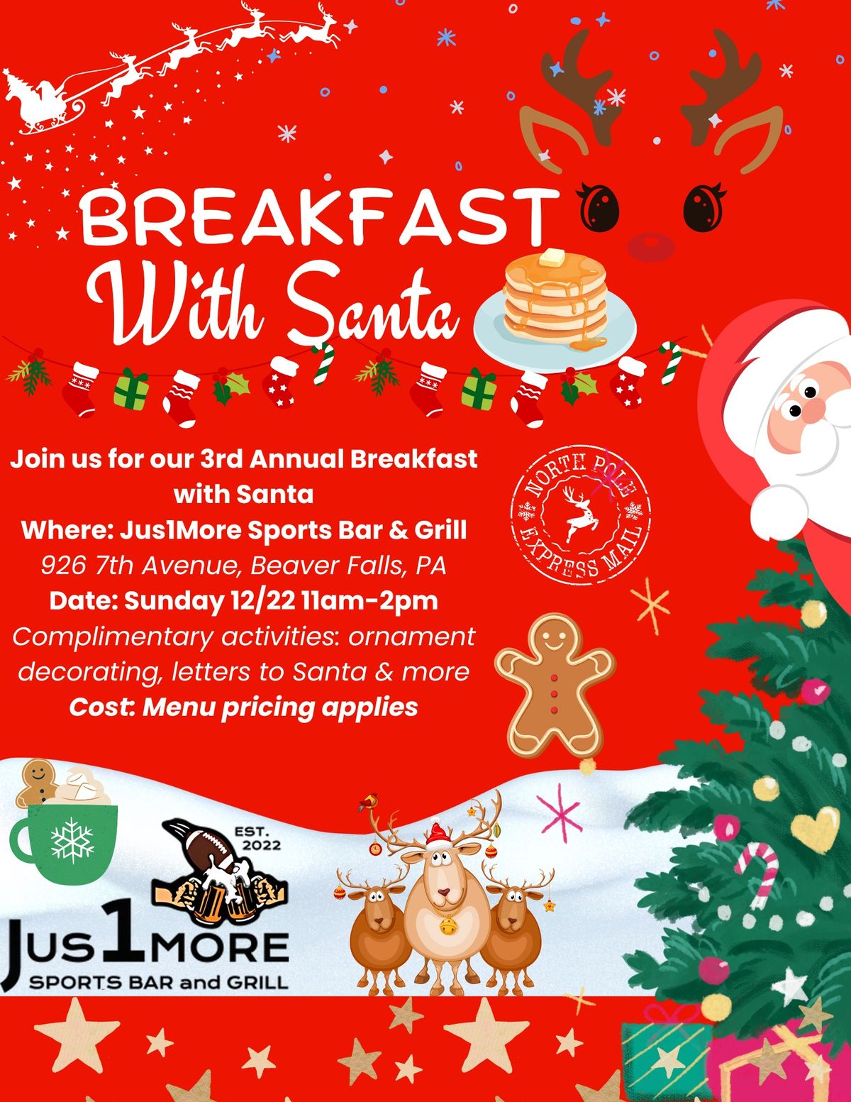 Breakfast with Santa 