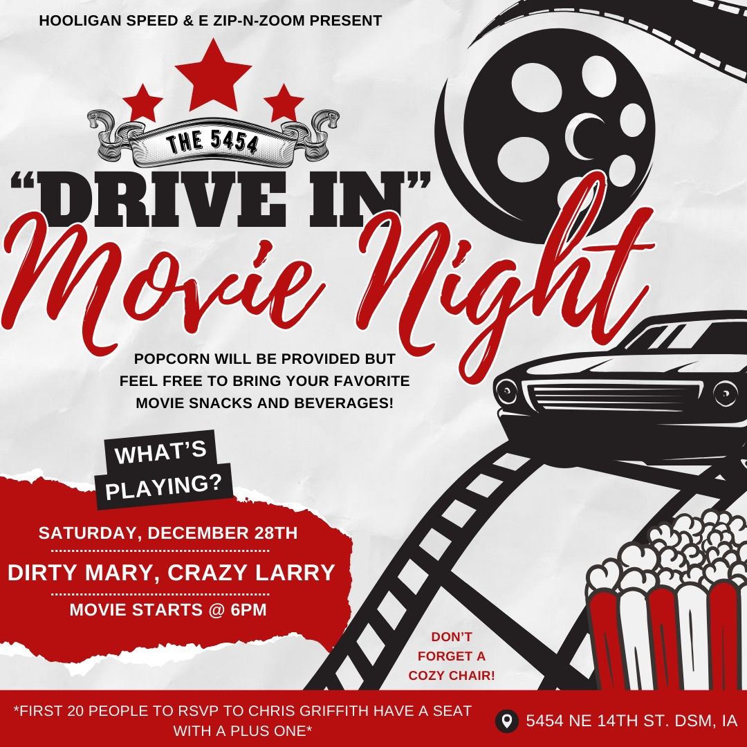 5454 Drive in Movie Night