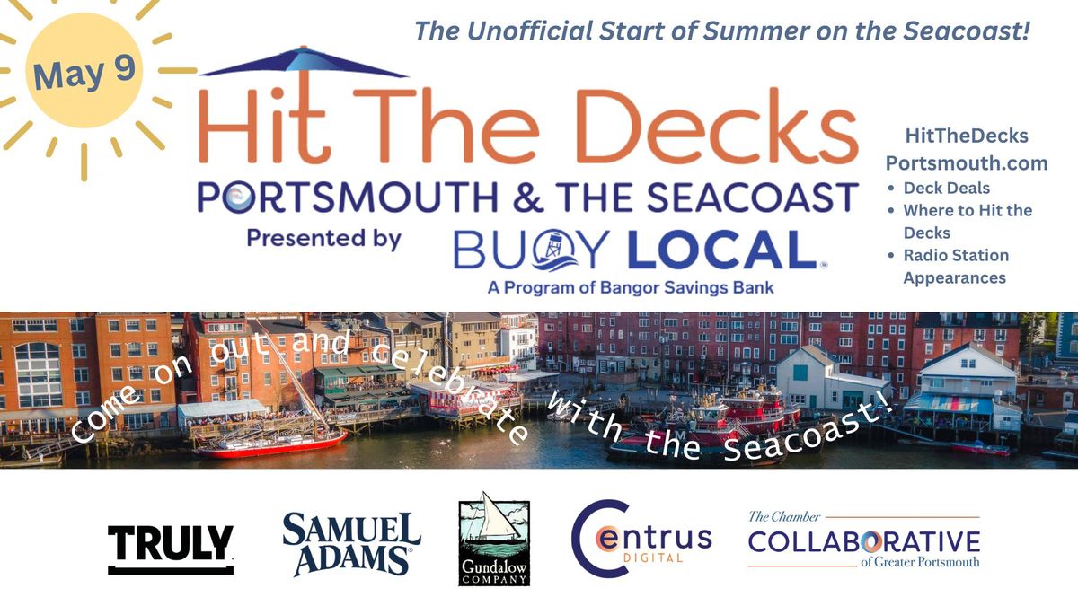 Hit the Decks Portsmouth & the Seacoast presented by Buoy Local, a program of Bangor Savings Bank