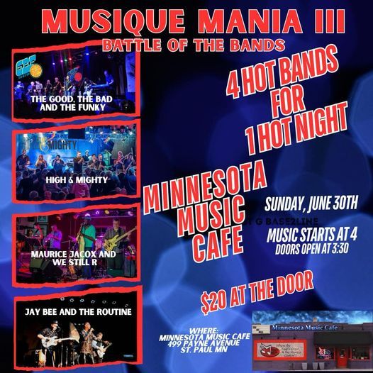 MUSIQUE MANIA 3 Feat: J B & Routine, GBF, High & Mighty, Maurice Jacox 