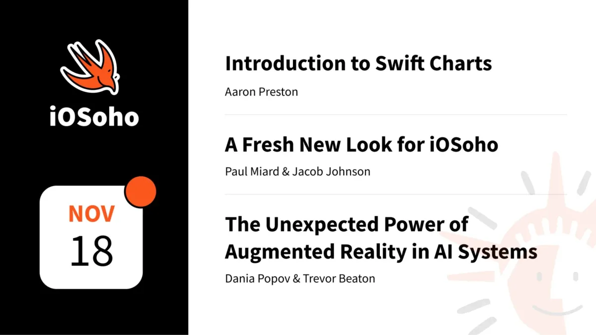 Intro to Swift Charts && The Unexpected Power of Augmented Reality in AI Systems