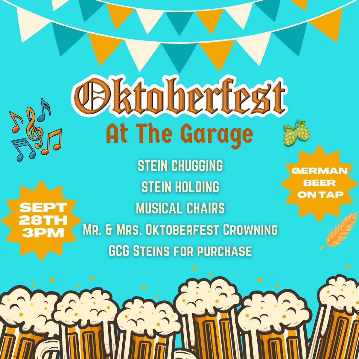 OKTOBERFEST @ The Garage