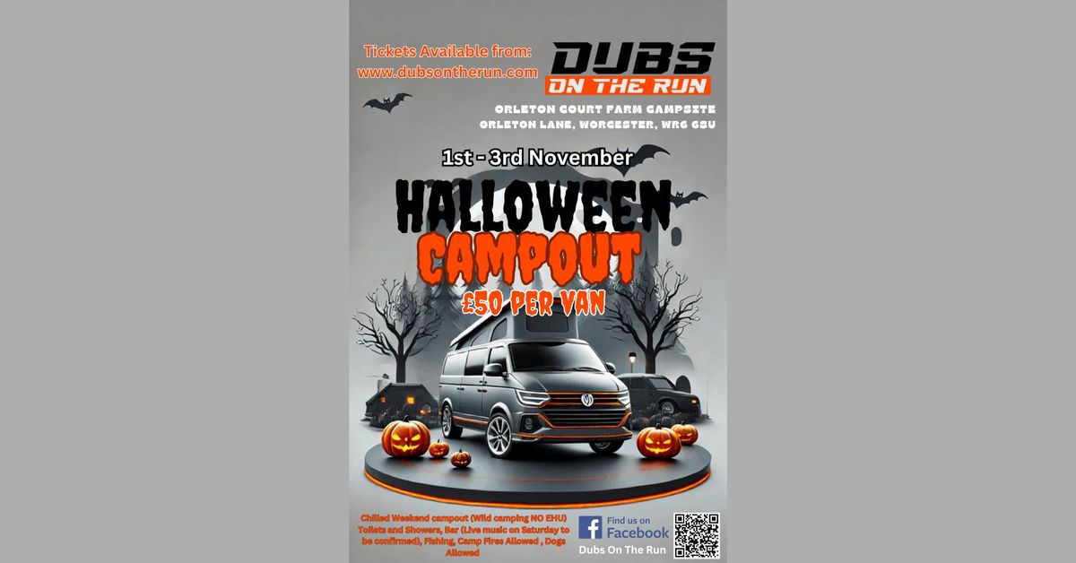 Dubs On The Run Halloween Campout