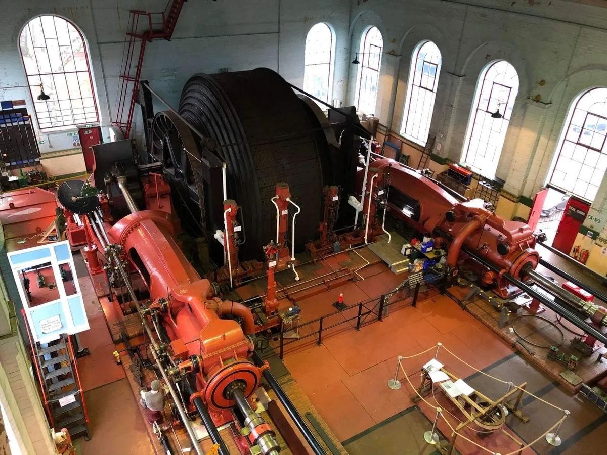 Winding Engine Running - Last Sunday of the Month