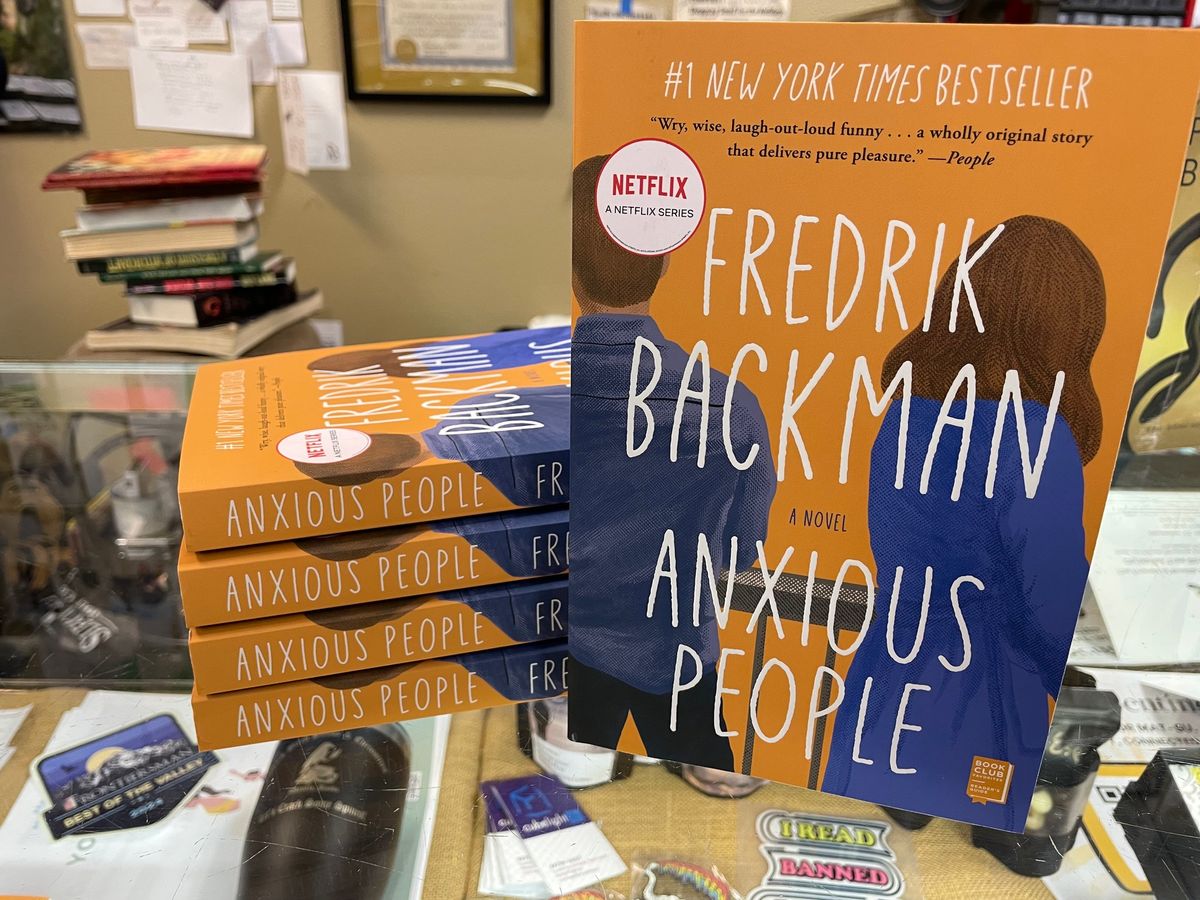 The Book Club on the Side- Anxious People by Fredrik Backman