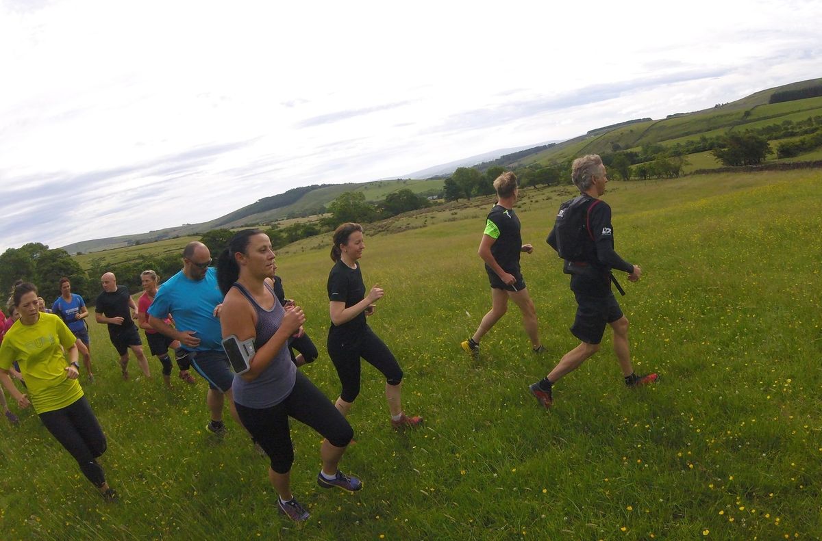 Love Trail Running 10km TASTER - The Ribble Valley (guided group trail run)