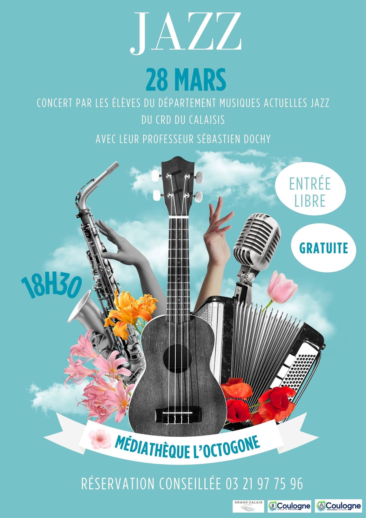 Concert Jazz avec les \u00e9l\u00e8ves du CRD