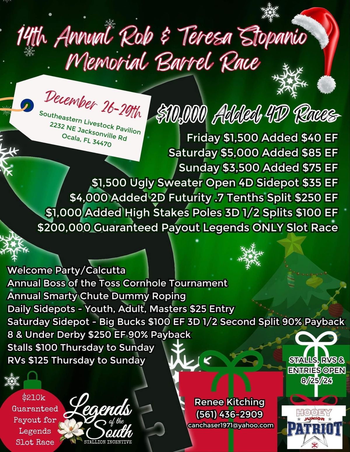 14th Annual Rob & Teresa Stopanio Memorial Barrel Race