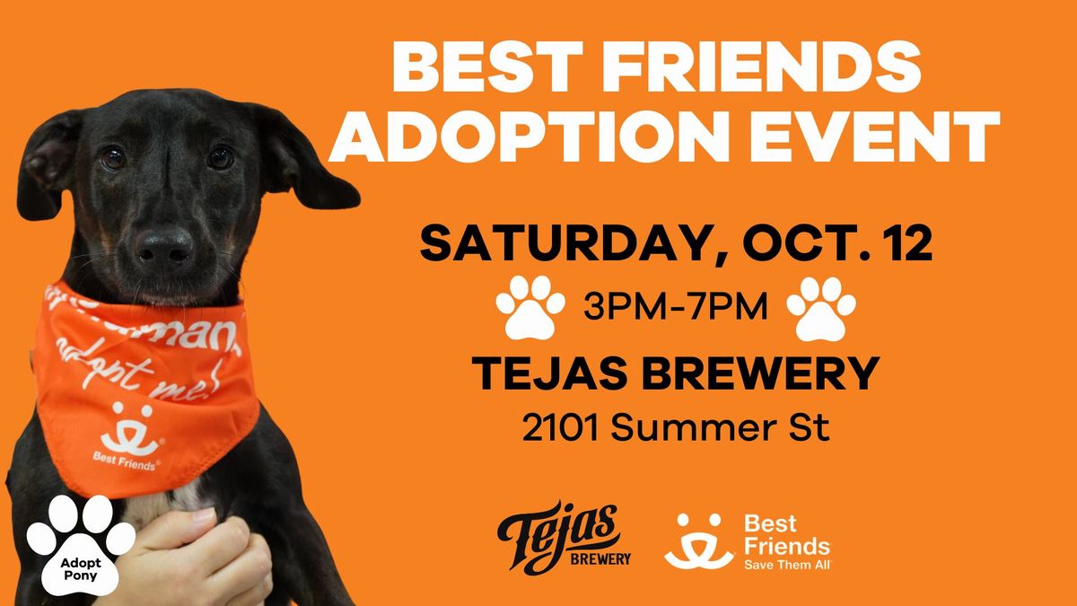 HOU: Tejas Brewery Adoption Event