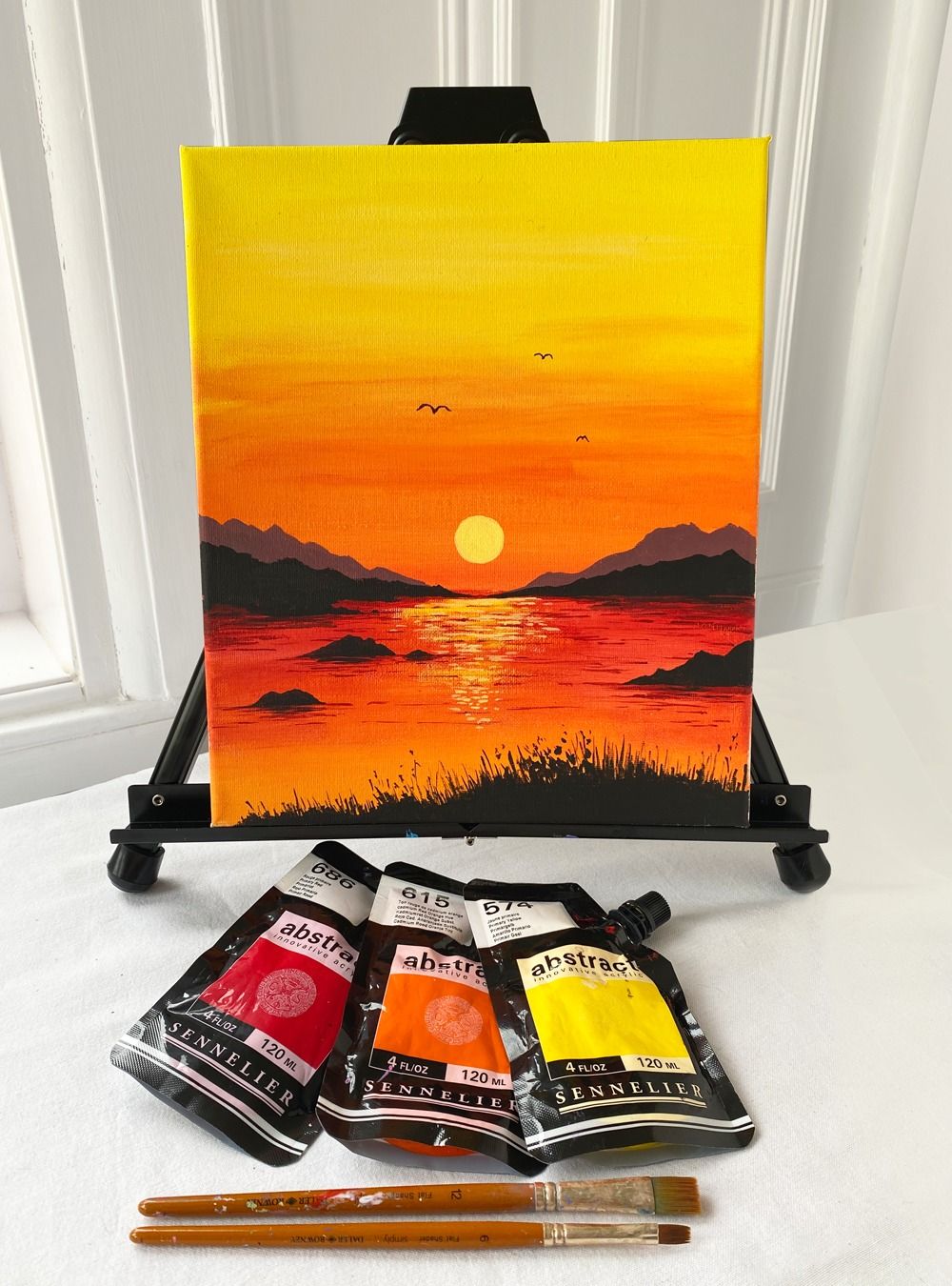 Step by Step Painting Class - Bishopbriggs