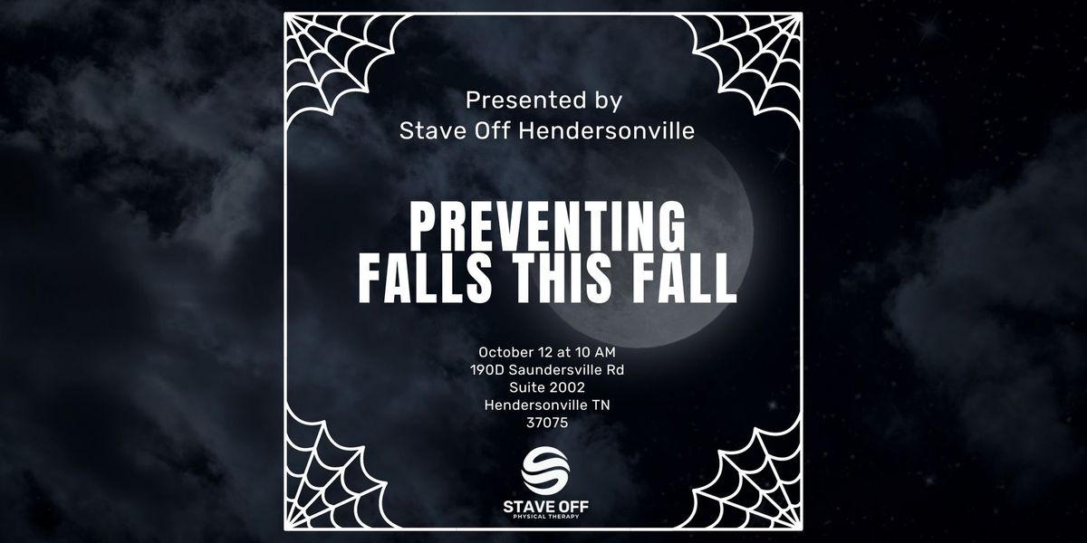 Preventing Falls this Fall