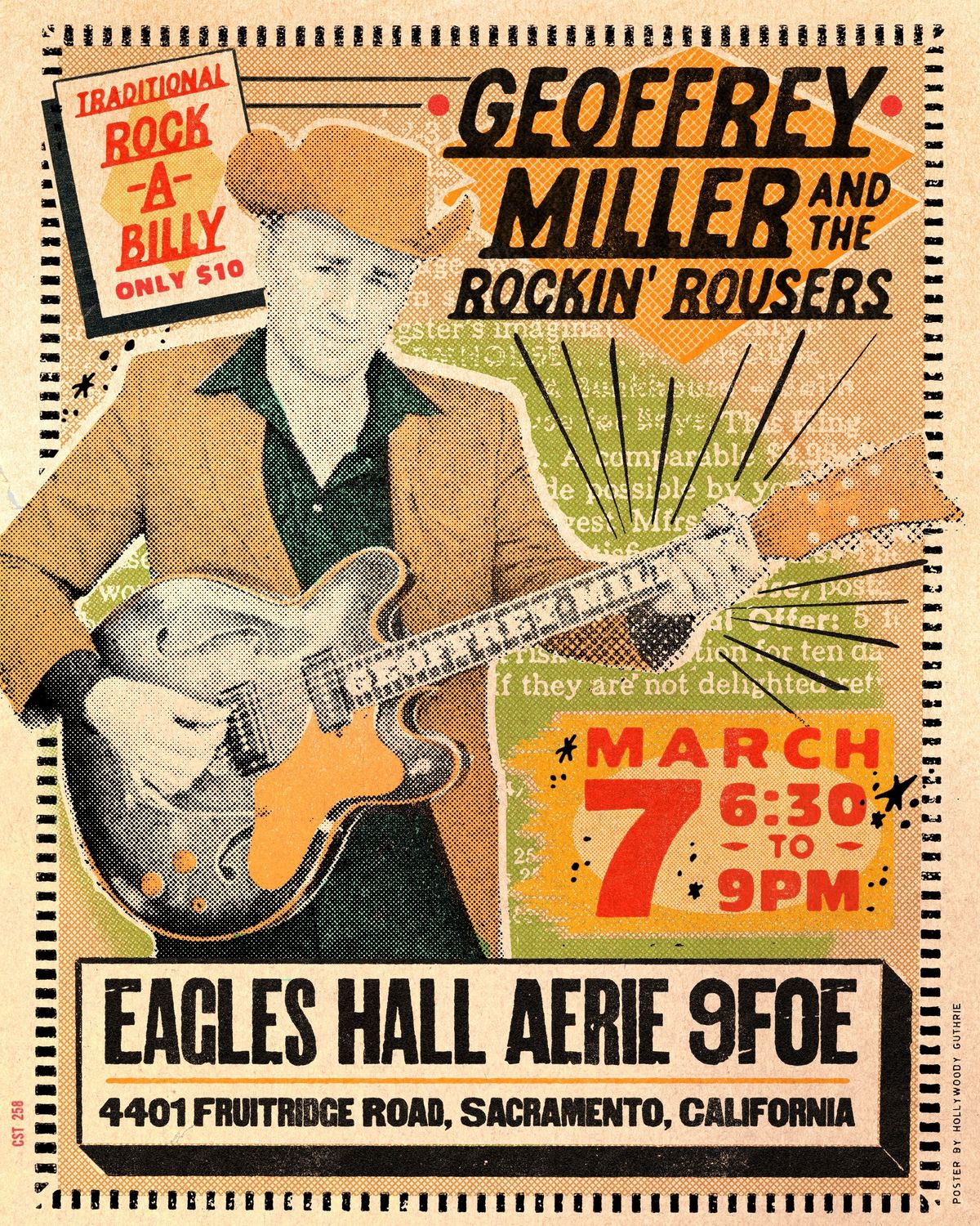 Geoffrey Miller and the Rockin' Rousers @ Eagle Hall Aerie #9