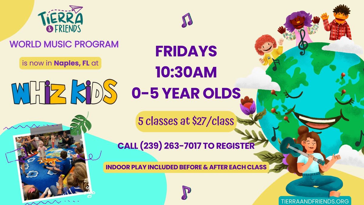 World Music and Movement Class for Children