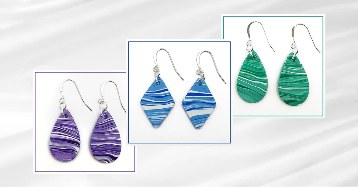 Learn to Make Polymer Clay Earrings!