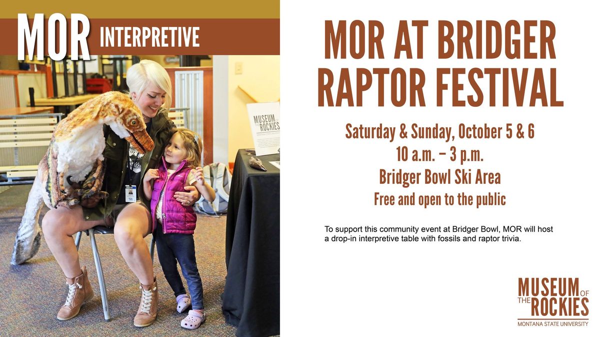 MOR at Bridger Raptor Festival