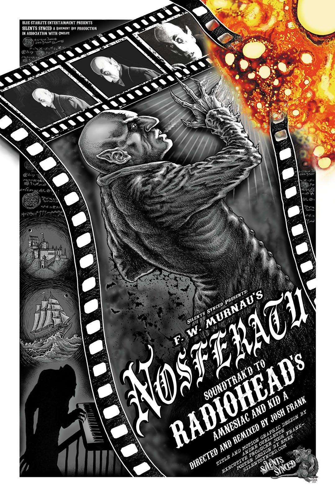 Midnight Mayhem: Nosferatu With Radiohead 