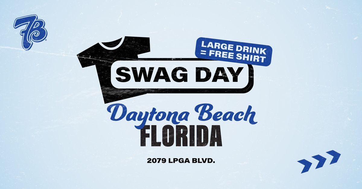 FREE SHIRTS | SWAG DAY | DAYTONA BECH, FL!!