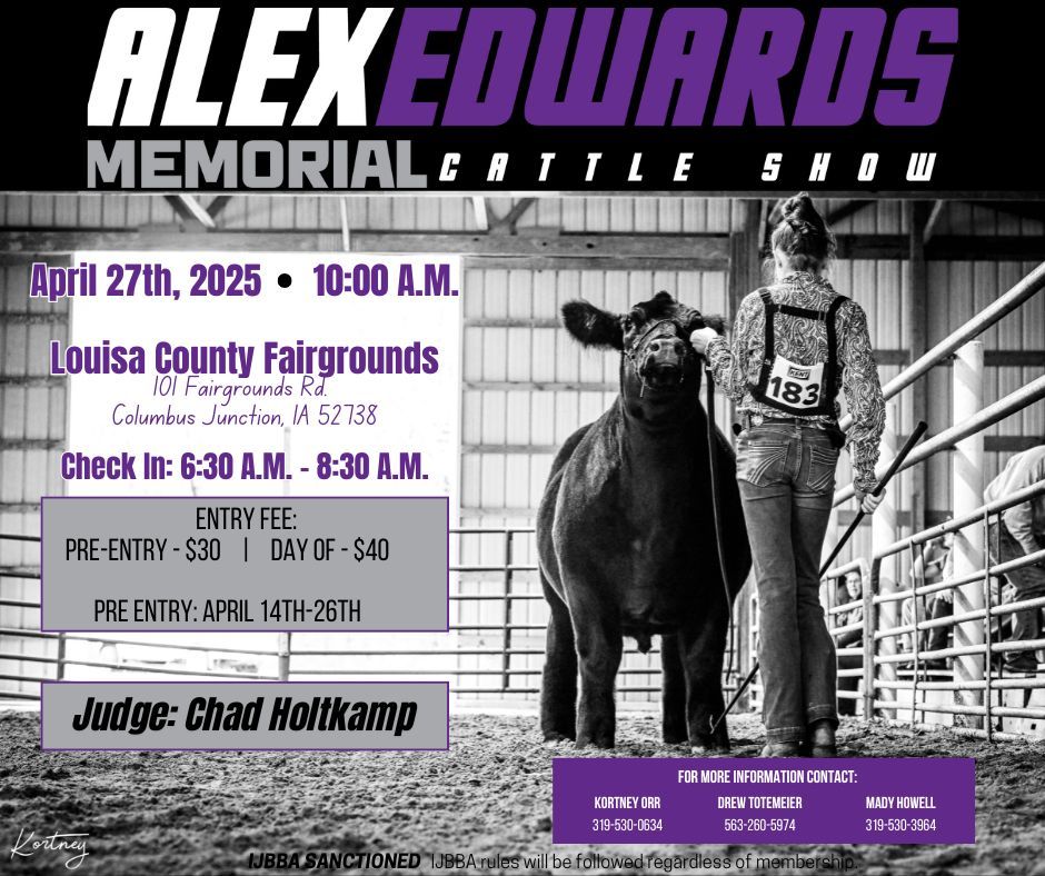 Alex Edwards Memorial Cattle Show