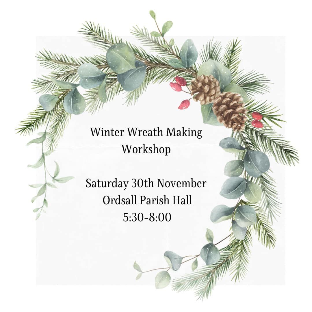 Wreath making workshop with Lyndsay 