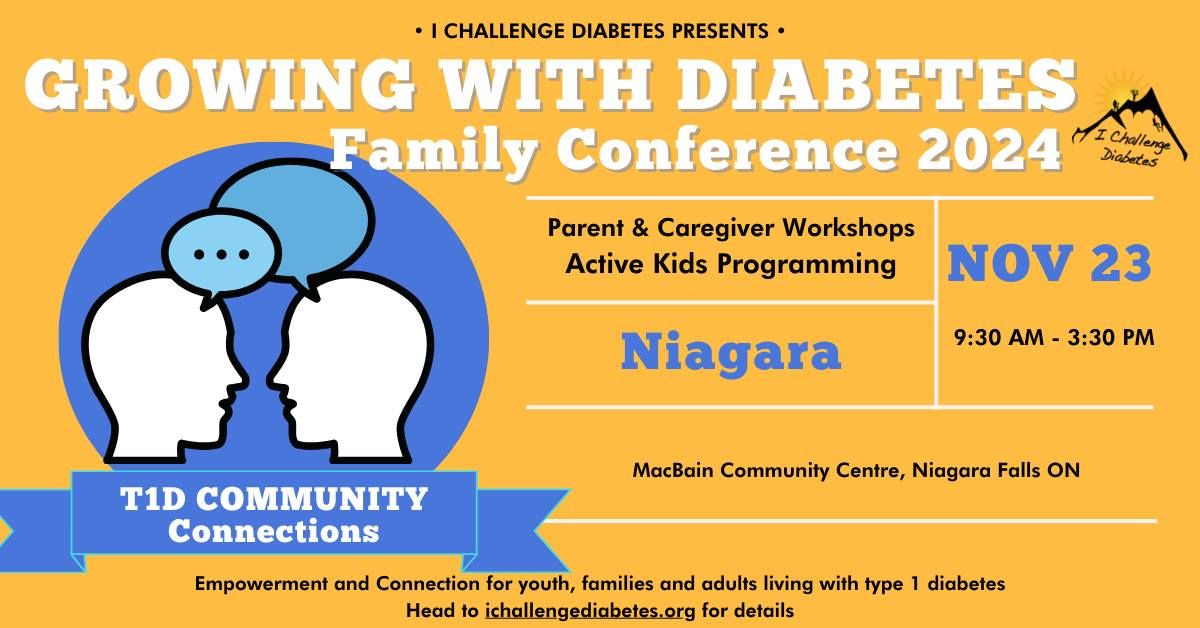 Growing with Diabetes Conference, Niagara