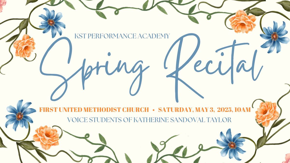 Spring Recital- Advanced Students of Katherine Taylor