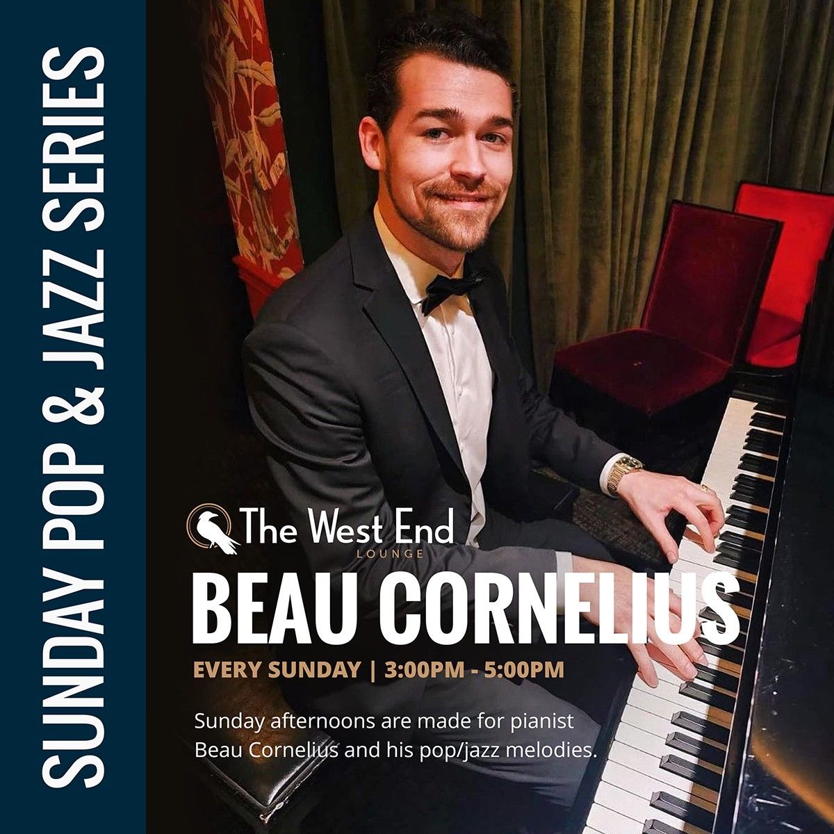 Sunday Pop & Jazz Series with Beau Cornelius