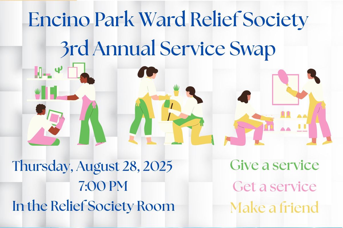 Encino Park Relief Society Activity