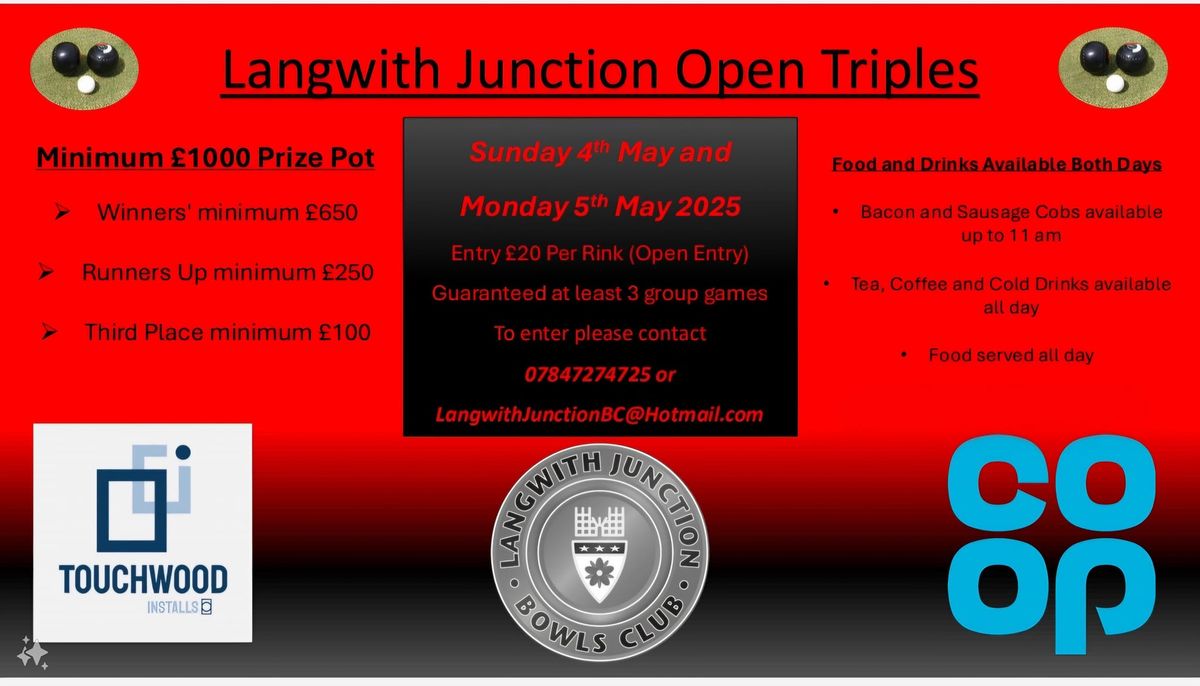 Langwith Junction Open Triples Competition