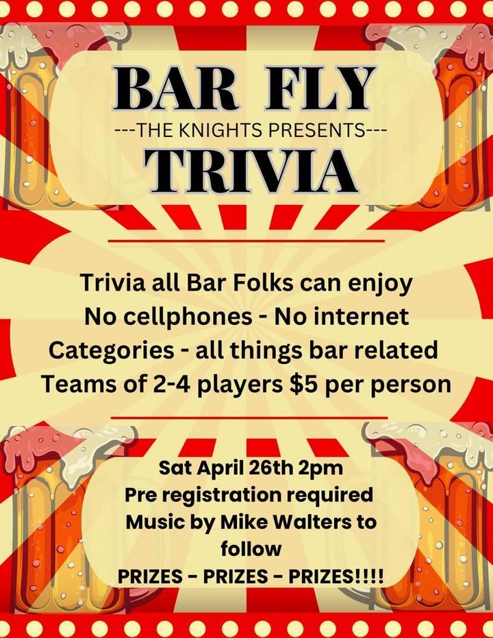 Bar Fly Trivia 