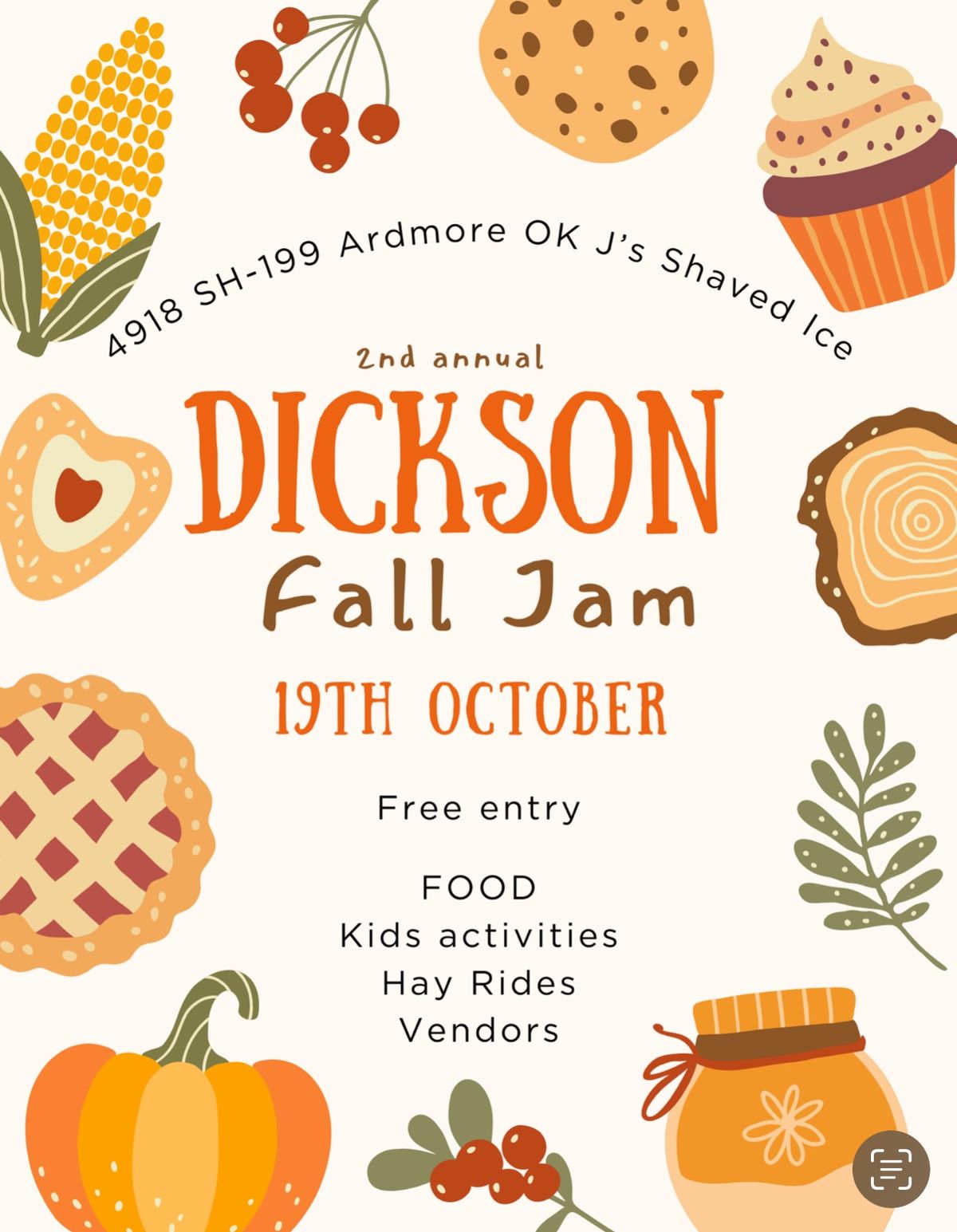 2nd Annual Dickson Fall Jam 