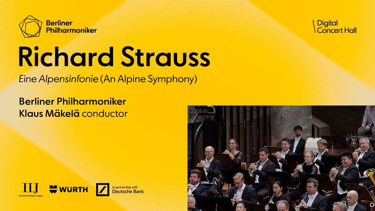 Strausss Alpine Symphony at Kimmel Center - Marian Anderson Hall