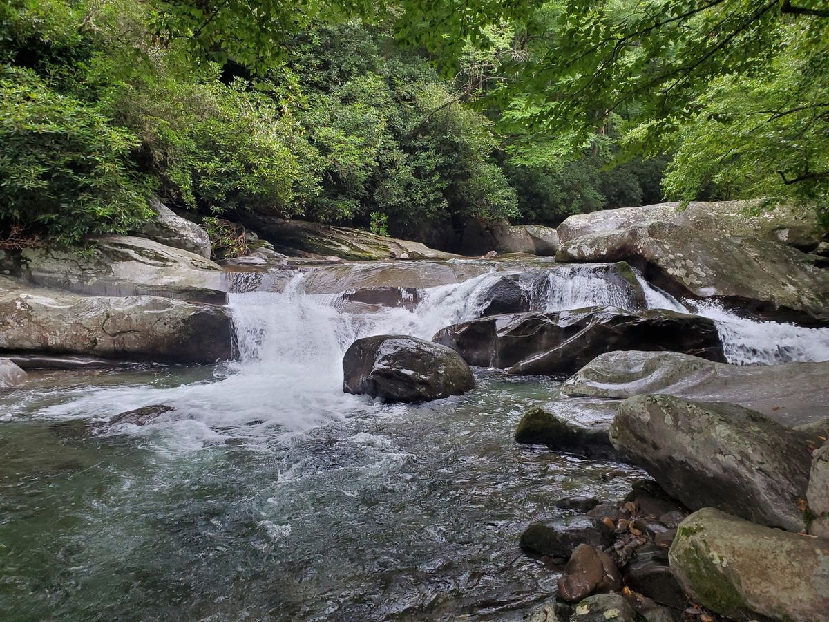 Great Smoky Mountains Waterfall Backpacking