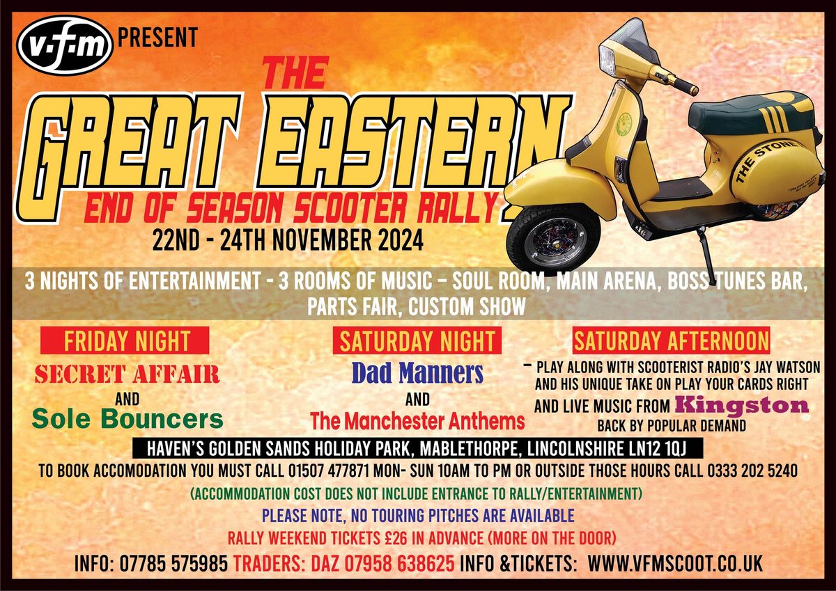 VFM Great Eastern End of Season Scooter Rally - OFFICIAL