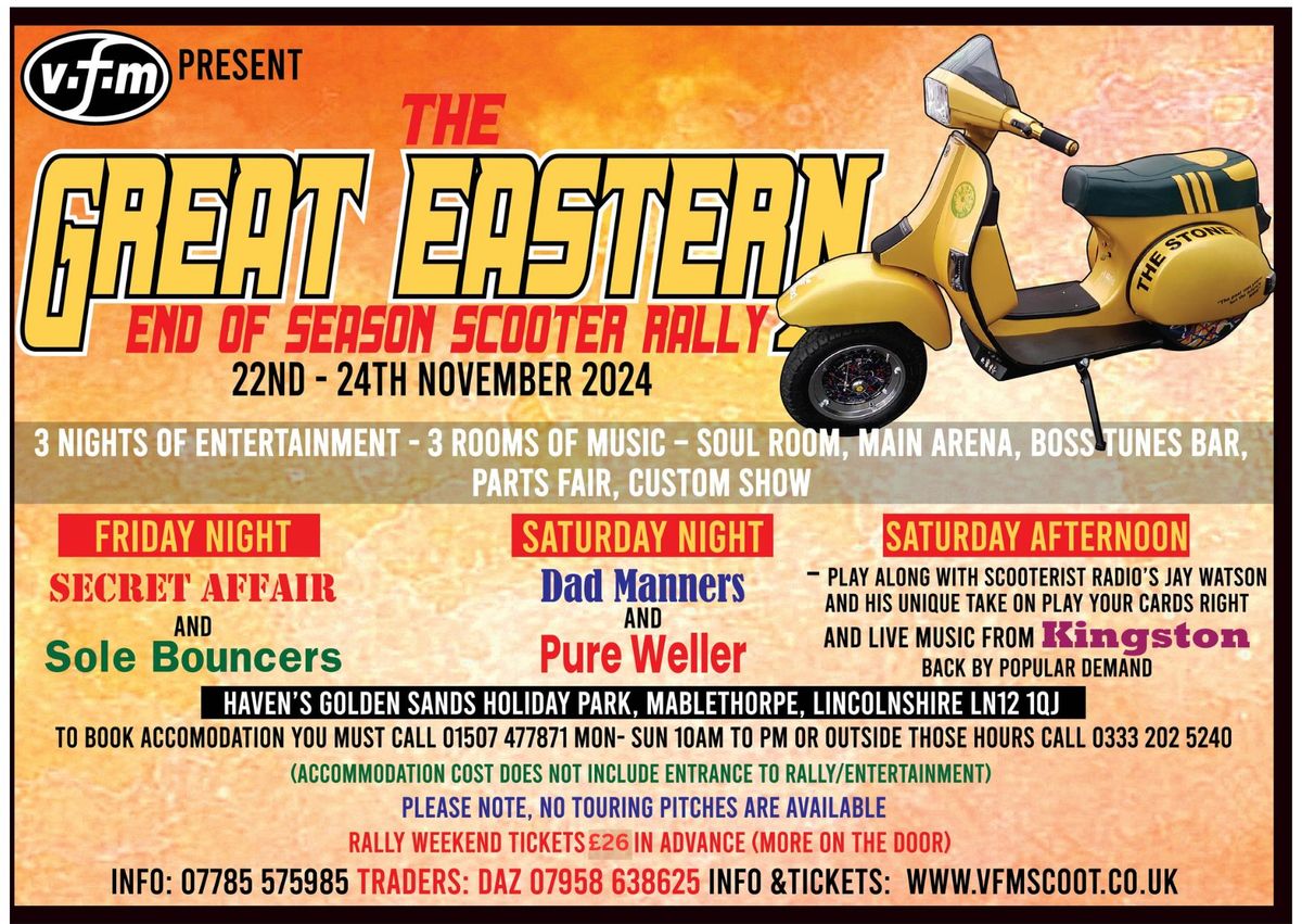 VFM Great Eastern End of Season Scooter Rally - OFFICIAL