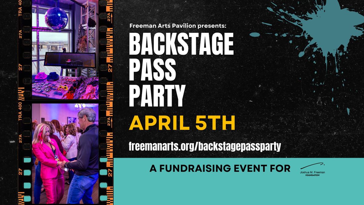 Backstage Pass Party