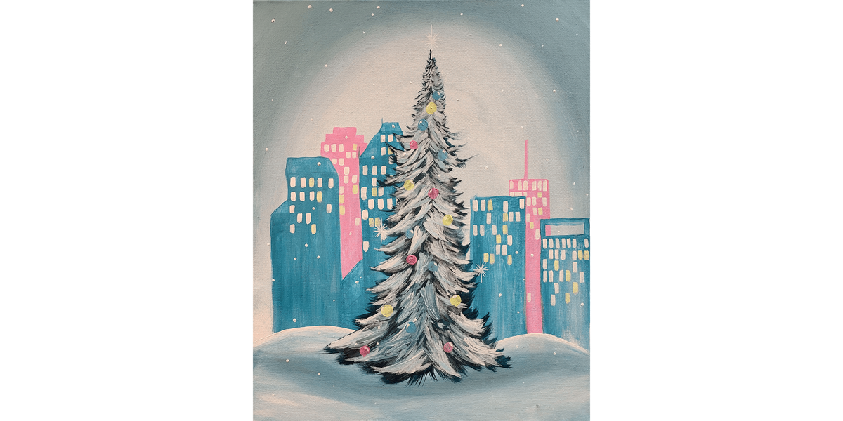 Christmastime in Houston - Paint and Sip in Sacramento | Classpop!\u2122