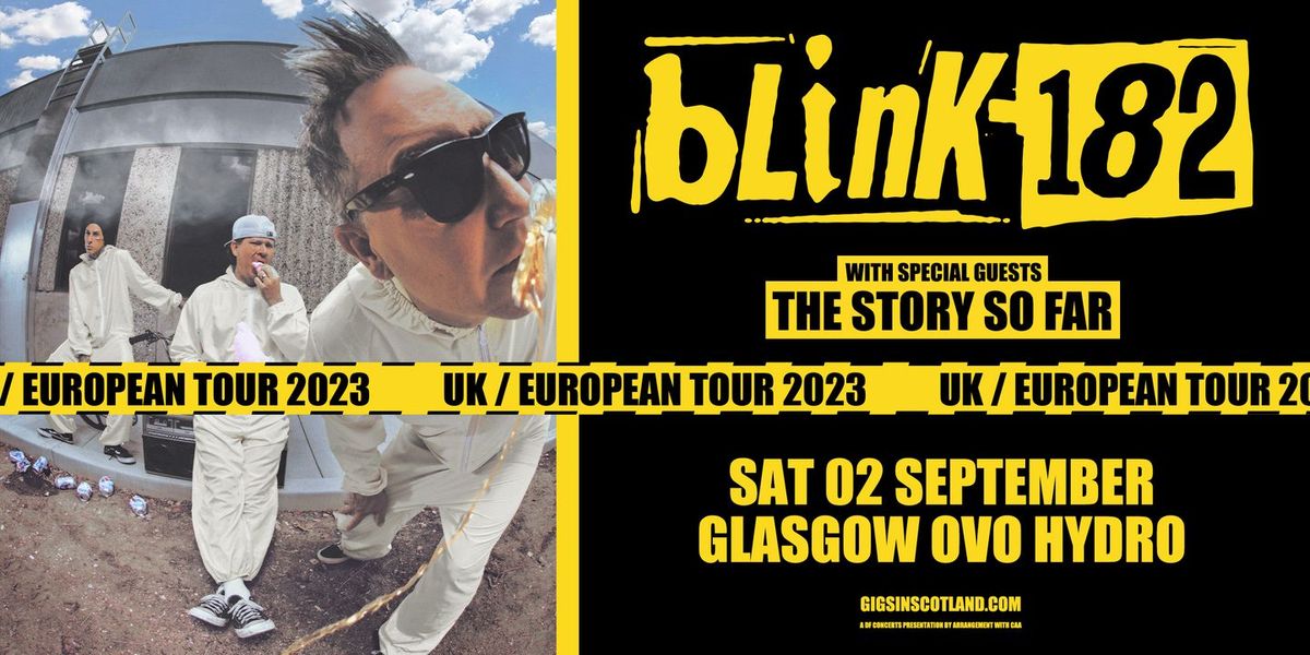 blink-182 Tour 2023 | OVO Hydro, Glasgow