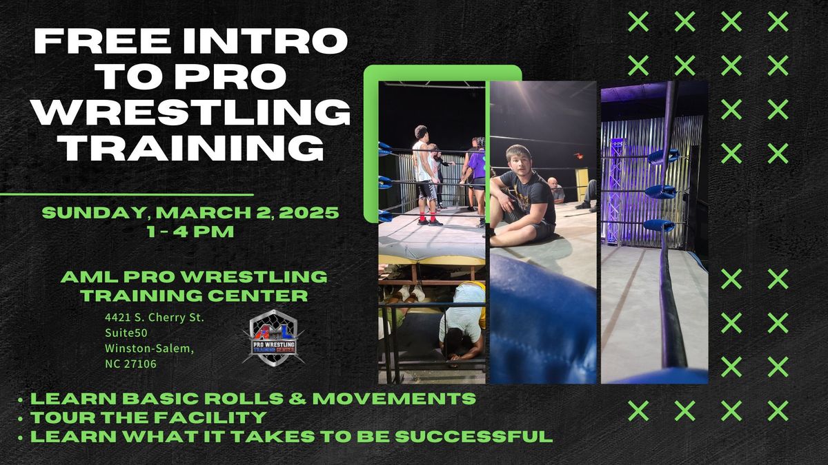 FREE Intro to Pro Wrestling Training Class