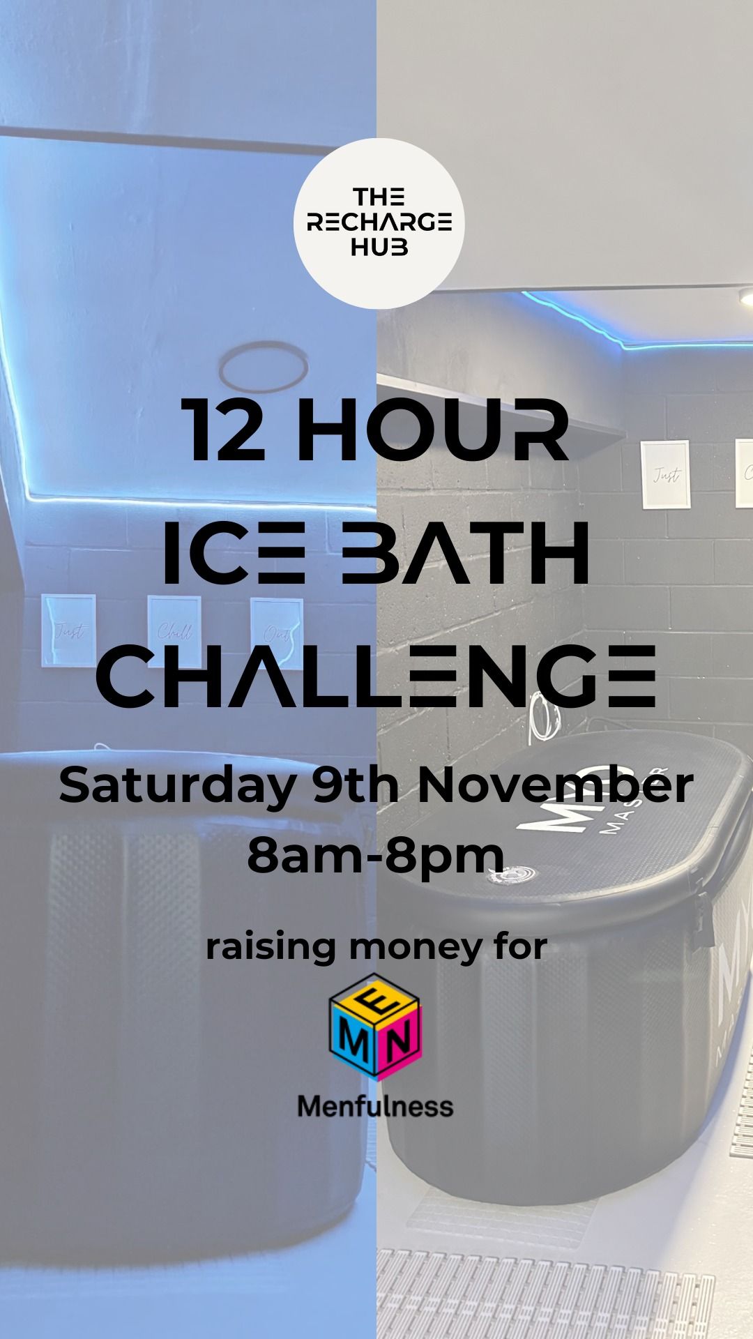 12 Hour Ice Bath Challenge for Men's Mental Health (Raising Money for Menfulness)