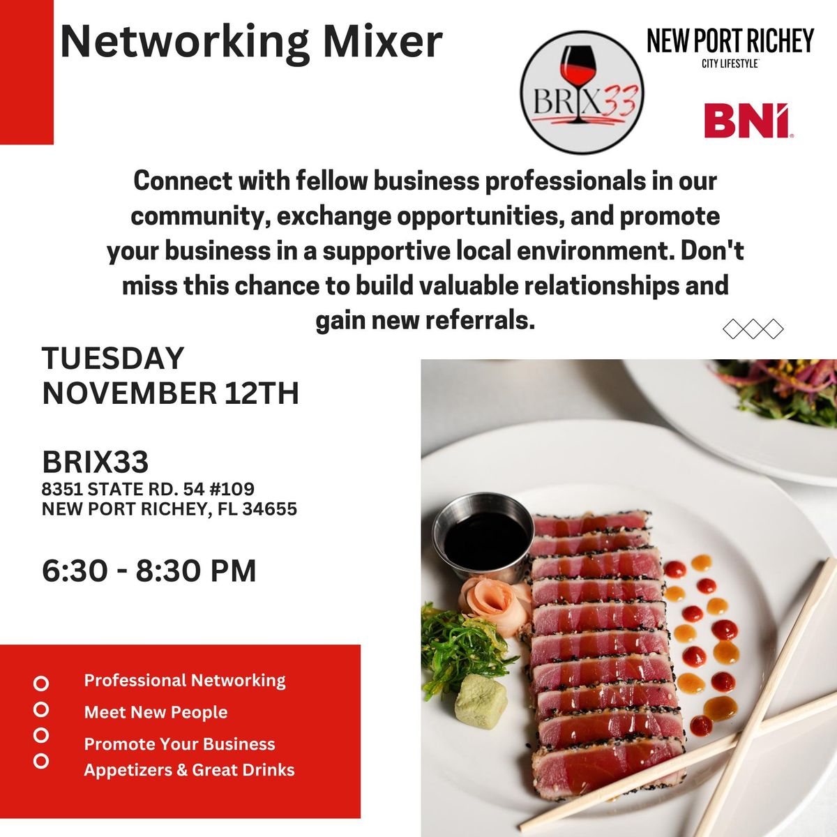 Networking Mixer 