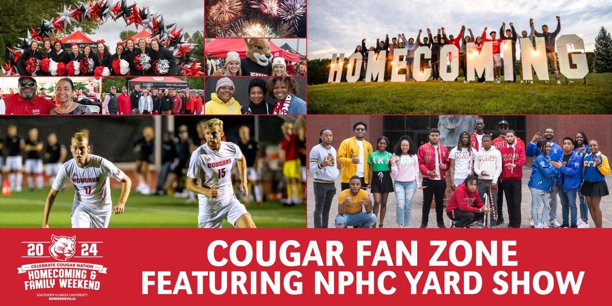 SIUE Cougar Fan Zone featuring NPHC Yard Show