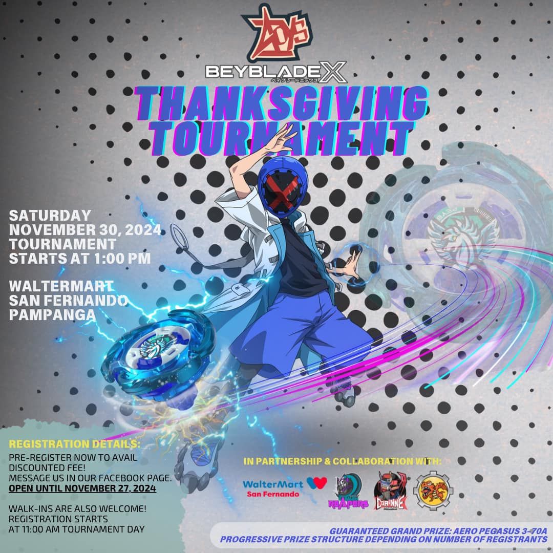 A & I Toys Thanksgiving Beyblade X Tournament