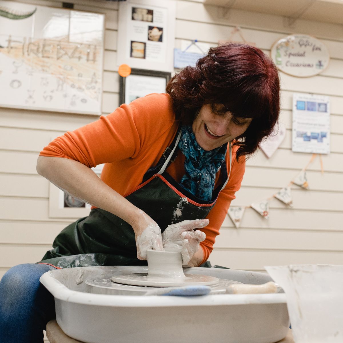  FULLY BOOKED _Potters Wheel 1 to 1 taster experience - 2 wheels available