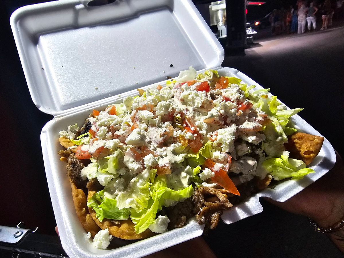 Gyro Nachos Extravaganza