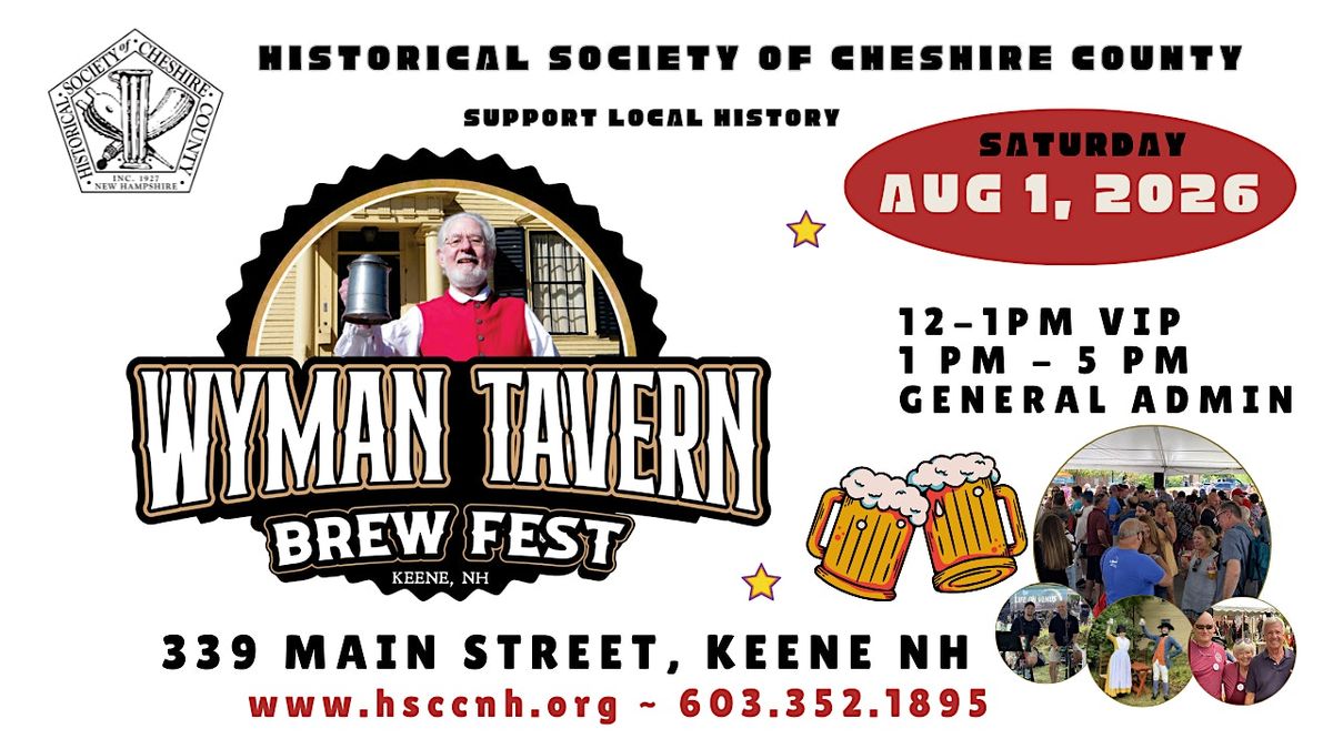 Wyman Tavern Brew Fest 2026