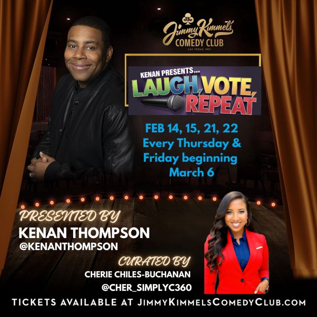 Kenan Presents Laugh, Vote, Repeat at Jimmy Kimmels Comedy Club