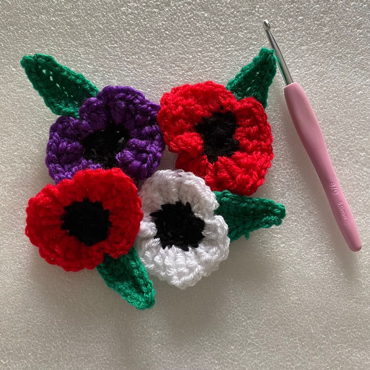 Crochet Poppies EVENING Workshop